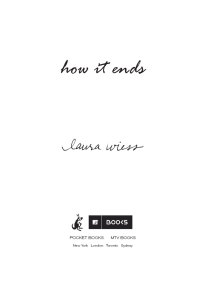 Cover image: How It Ends 9781416546634