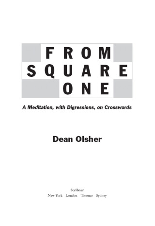 Cover image: From Square One 9780743287630