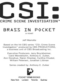 Cover image: CSI: Crime Scene Investigation: Brass in Pocket 9781416545170