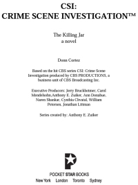 Cover image: CSI: Crime Scene Investigation: The Killing Jar 9781501102004