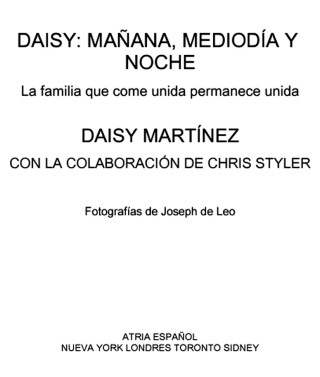 Cover image: Daisy: mañana, mediodía y noche (Daisy: Morning, Noon, and Night) 9781439160305