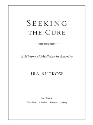 Cover image: Seeking the Cure 9781416538417