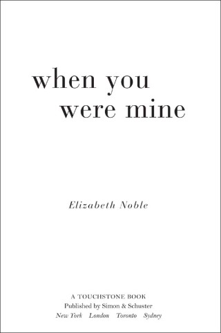 Cover image: When You Were Mine 9781439154854