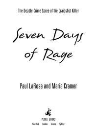 Cover image: Seven Days of Rage 9781982159900