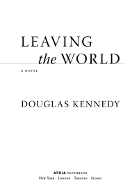 Cover image: Leaving the World 9781439180785