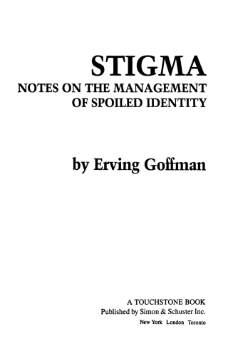 Cover image: Stigma 9780671622442