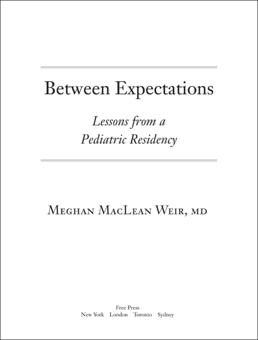 Between Expectations (eBook)