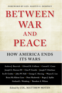 Cover image: Between War and Peace 9781439194621