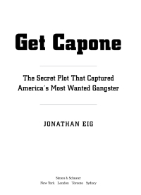 Cover image: Get Capone 9781416580607