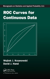 صورة الغلاف: ROC Curves for Continuous Data 1st edition 9781032477732