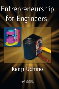 Imagen de portada: Entrepreneurship for Engineers 1st edition 9781138440616