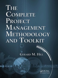 Cover image: The Complete Project Management Methodology and Toolkit 1st edition 9780367826765