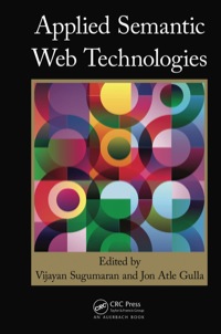 Cover image: Applied Semantic Web Technologies 1st edition 9781439801567