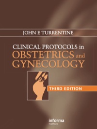 Cover image: Clinical Protocols in Obstetrics and Gynecology 3rd edition 9780415439961