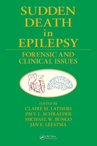 Cover image: Sudden Death in Epilepsy 1st edition 9781439802229