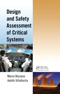 Imagen de portada: Design and Safety Assessment of Critical Systems 1st edition 9781439803318