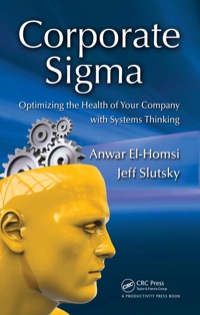 Imagen de portada: Corporate Sigma 1st edition 9781439803943