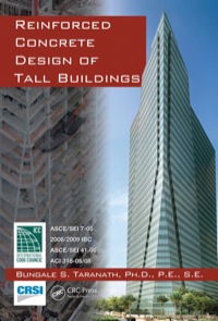 Cover image: Reinforced Concrete Design of Tall Buildings 1st edition 9781439804803