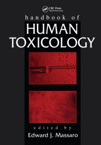 Cover image: Handbook of Human Toxicology 1st edition 9780849344930