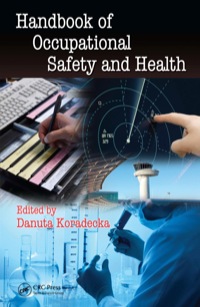 Cover image: Handbook of Occupational Safety and Health 1st edition 9781439806845