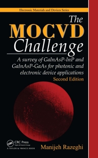 Cover image: The MOCVD Challenge 2nd edition 9781138114937