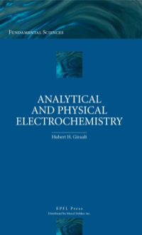 Imagen de portada: Analytical and Physical Electrochemistry 1st edition 9780824753573