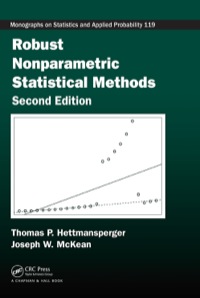 Imagen de portada: Robust Nonparametric Statistical Methods 2nd edition 9781439809082
