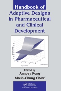 صورة الغلاف: Handbook of Adaptive Designs in Pharmaceutical and Clinical Development 1st edition 9780367577117