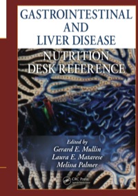 Imagen de portada: Gastrointestinal and Liver Disease Nutrition Desk Reference 1st edition 9780367485092