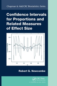 Cover image: Confidence Intervals for Proportions and Related Measures of Effect Size 1st edition 9781439812785
