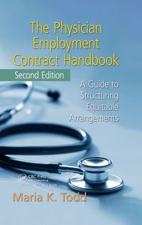 Cover image: The Physician Employment Contract Handbook 2nd edition 9781439813164