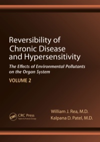 Cover image: Reversibility of Chronic Disease and Hypersensitivity,Volume 2 1st edition 9781439813430