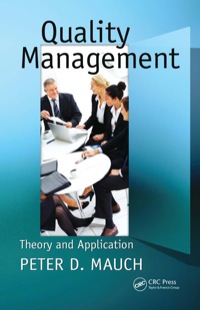 Imagen de portada: Quality Management 1st edition 9781138116207