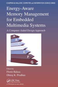 Imagen de portada: Energy-Aware Memory Management for Embedded Multimedia Systems 1st edition 9781138112902
