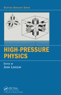 表紙画像: High-Pressure Physics 1st edition 9781138199101