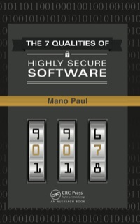 صورة الغلاف: The 7 Qualities of Highly Secure Software 1st edition 9781439814468