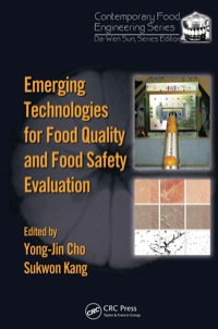表紙画像: Emerging Technologies for Food Quality and Food Safety Evaluation 1st edition 9781138199132
