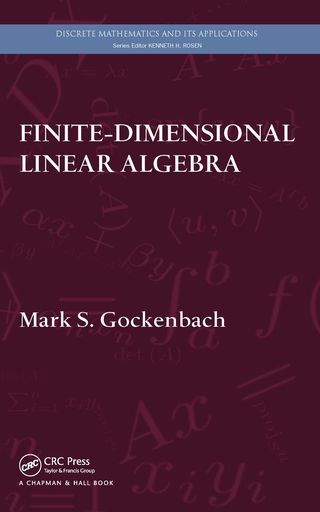 Cover image: Finite-Dimensional Linear Algebra 1st edition 9781032917856