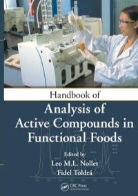 Imagen de portada: Handbook of Analysis of Active Compounds in Functional Foods 1st edition 9781439815885