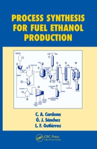Immagine di copertina: Process Synthesis for Fuel Ethanol Production 1st edition 9781439815977