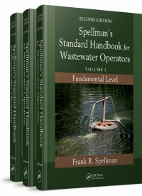 Cover image: Spellman's Standard Handbook for Wastewater Operators (3 Volume Set) 2nd edition 9781439818909