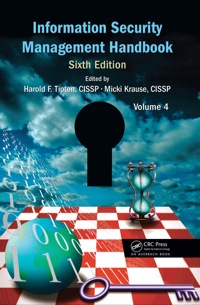 Imagen de portada: Information Security Management Handbook, Volume 4 6th edition 9781439819029