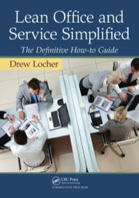 Cover image: Lean Office and Service Simplified 1st edition 9781138434837