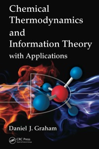 Cover image: Chemical Thermodynamics and Information Theory with Applications 1st edition 9781138374270