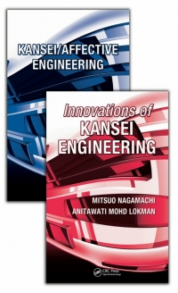 Cover image: Kansei Engineering, 2 Volume Set 1st edition 9781439822623