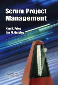 Imagen de portada: Scrum Project Management 1st edition 9781439825150