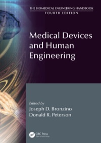 Cover image: Medical Devices and Human Engineering 1st edition 9781439825259