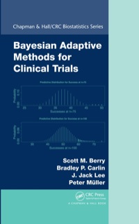 Cover image: Bayesian Adaptive Methods for Clinical Trials 1st edition 9781439825488