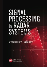 Cover image: Signal Processing in Radar Systems 1st edition 9781439826072