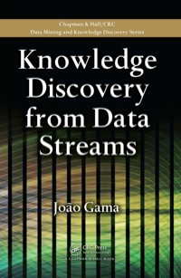 Imagen de portada: Knowledge Discovery from Data Streams 1st edition 9781439826119